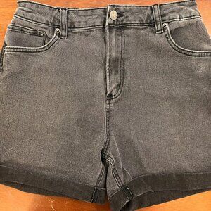 Black Tape - Faded Black Color Shorts, Size 28